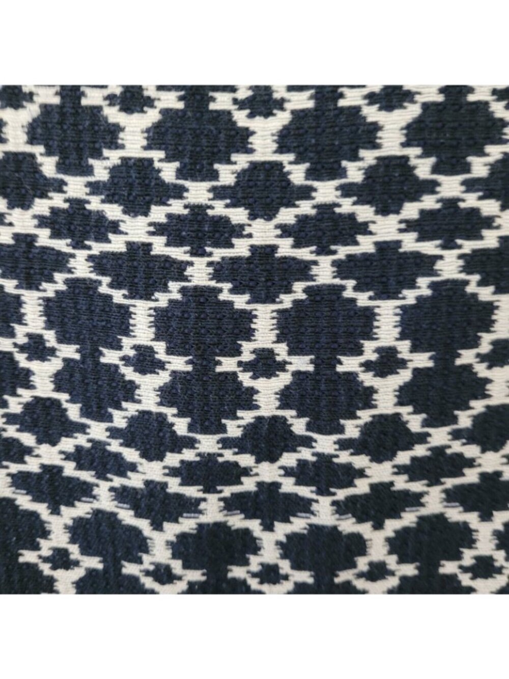 Banana Republic Geometric Skirt Womens Size 6 Blue White Pockets Career - Picture 9 of 9